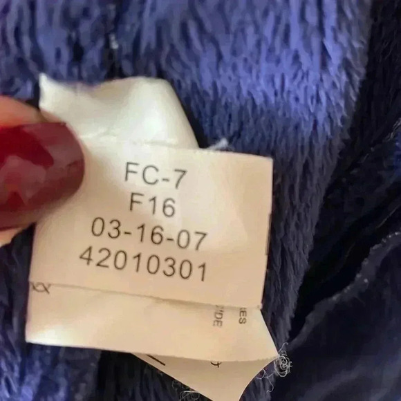 Free Country Women’s Small Purple Full Zip Fleece Lined Hooded Jacket - Picture 10 of 11